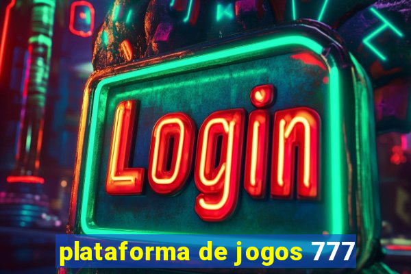 plataforma de jogos 777